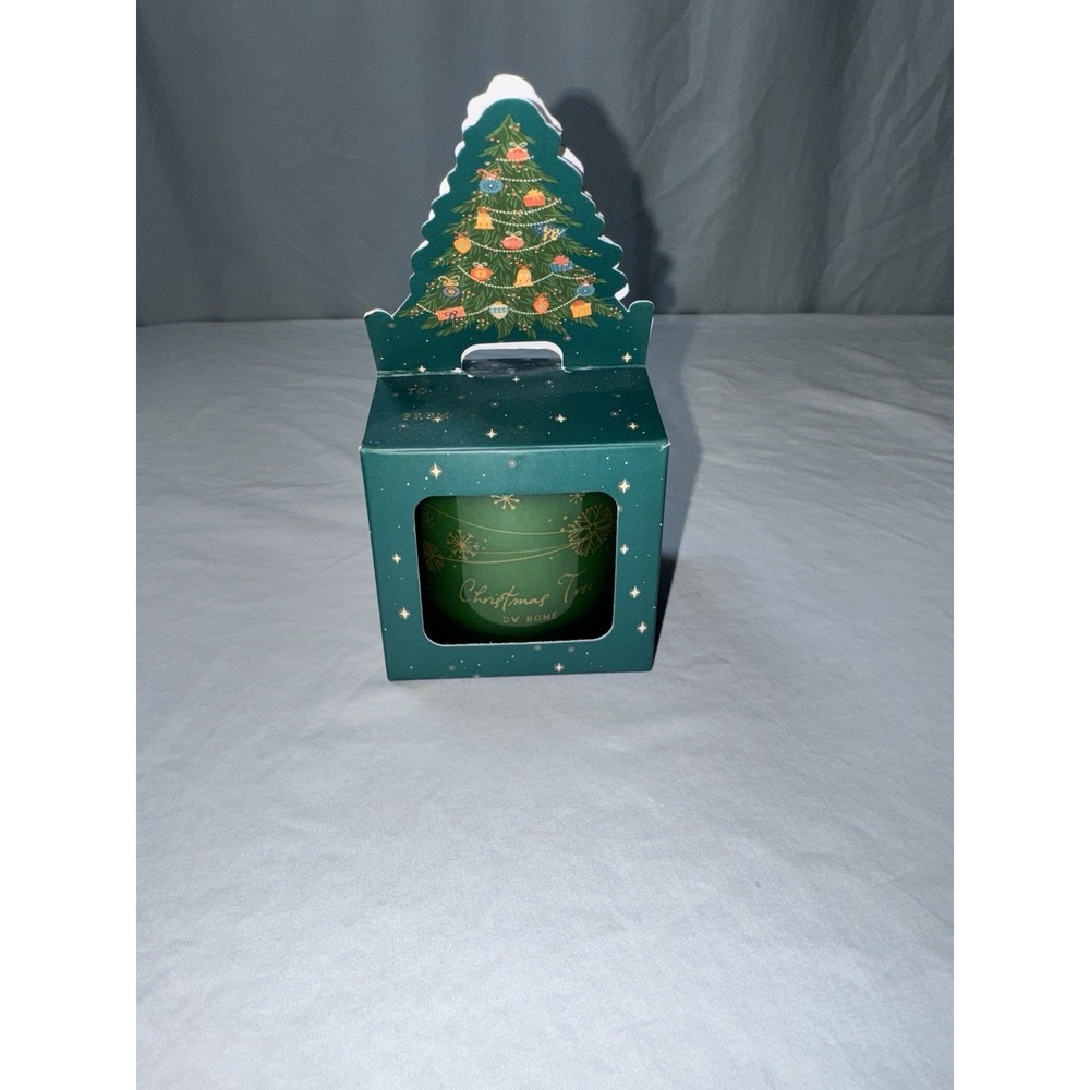 DW Home Christmas Tree Candle 5.7 Oz Green Pine Evergreen Cypress Citrus DIT3402